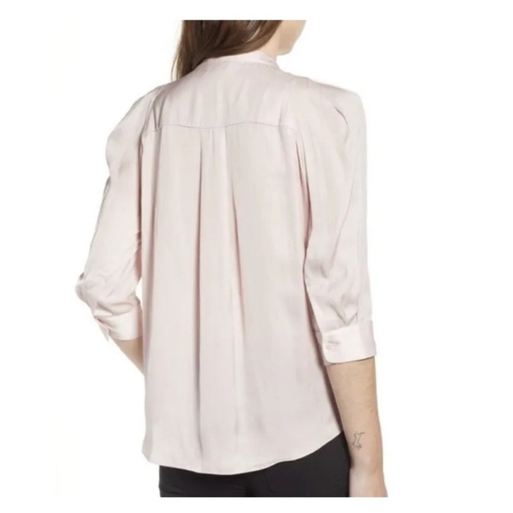 Zadig & Voltaire Touch Satin Blouse in Pink - Picture 7 of 8